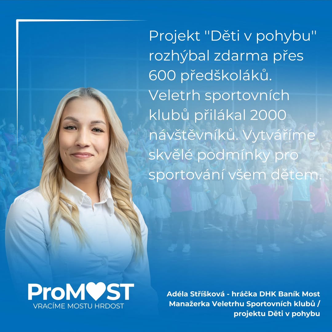 Rozhýbali jsme Most od nejmenších